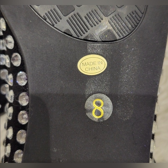 Sam Edelman Lookalikes Studded Mary Jane Flats Sz 8 - Picture 6 of 7